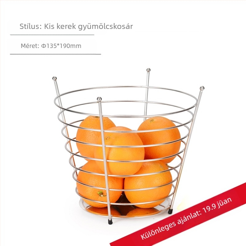 Nagykereskedelmi gyümölcskosár kreatív nappali európai stílusú háztartási dohányzóasztal háromrétegű állvány snack internetes népszerű nagyméretű, többrétegű tároló