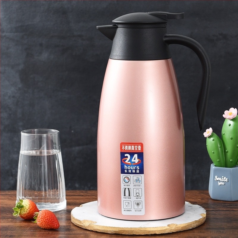 Tea vákuumos kanna kétrétegű hőszigeteléssel, forrázásgátló termosz nagy kapacitású hőtartó palack kiváló minőségű ajándékok