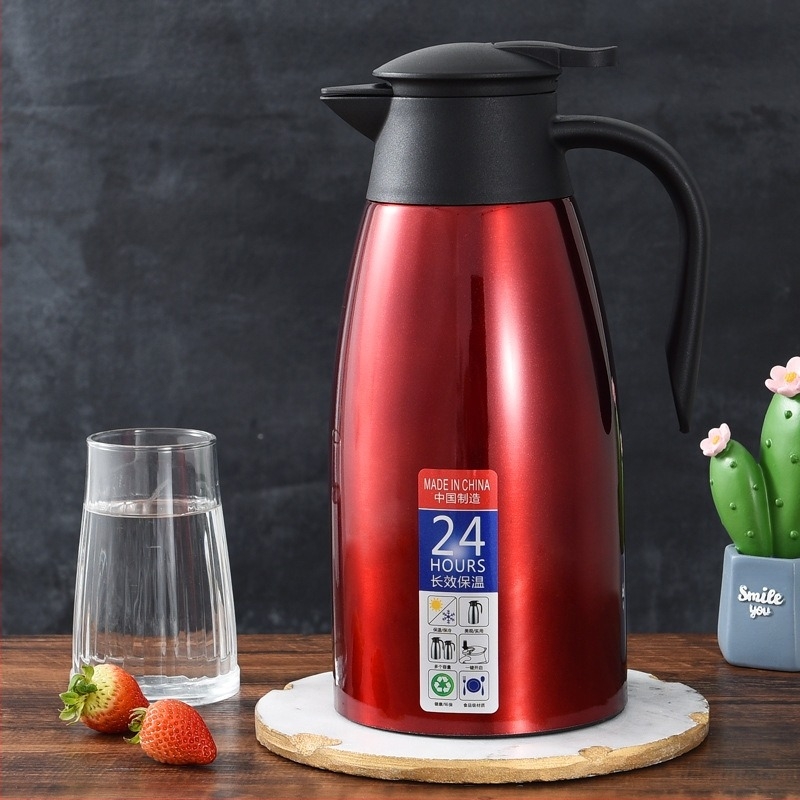 Tea vákuumos kanna kétrétegű hőszigeteléssel, forrázásgátló termosz nagy kapacitású hőtartó palack kiváló minőségű ajándékok