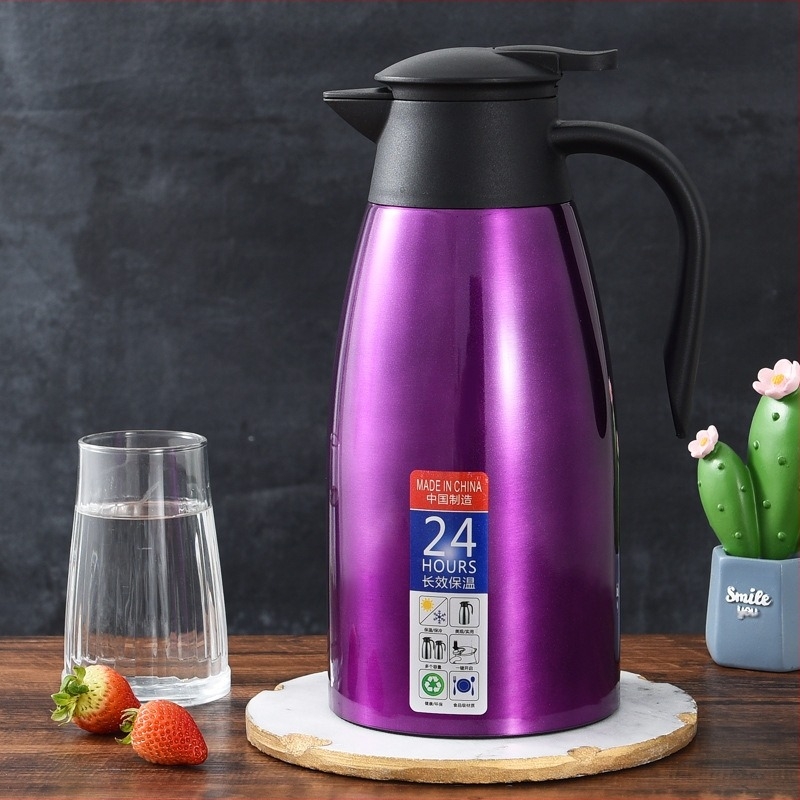 Tea vákuumos kanna kétrétegű hőszigeteléssel, forrázásgátló termosz nagy kapacitású hőtartó palack kiváló minőségű ajándékok