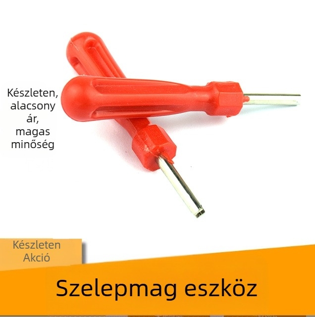 Szeleptányér-kulcs szelepkulcs szelepkulcs American Air fúvókakulcs belső gumikulcs beállító légtelenítő szerszám