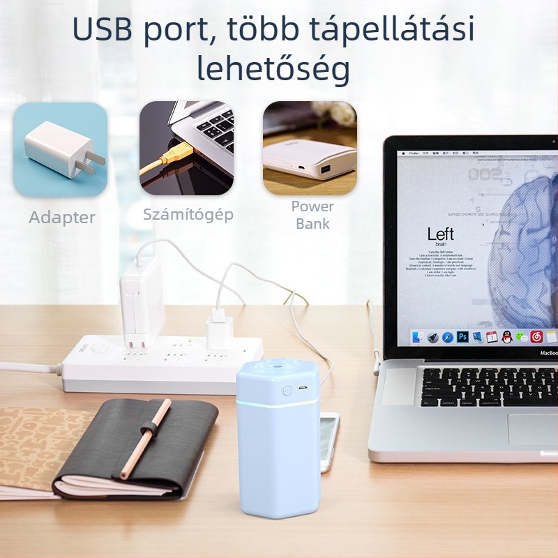 Új mini otthoni párásító USB forrás gyártó ajándék párásító új energiahordozós jármű párásító nyomtatás