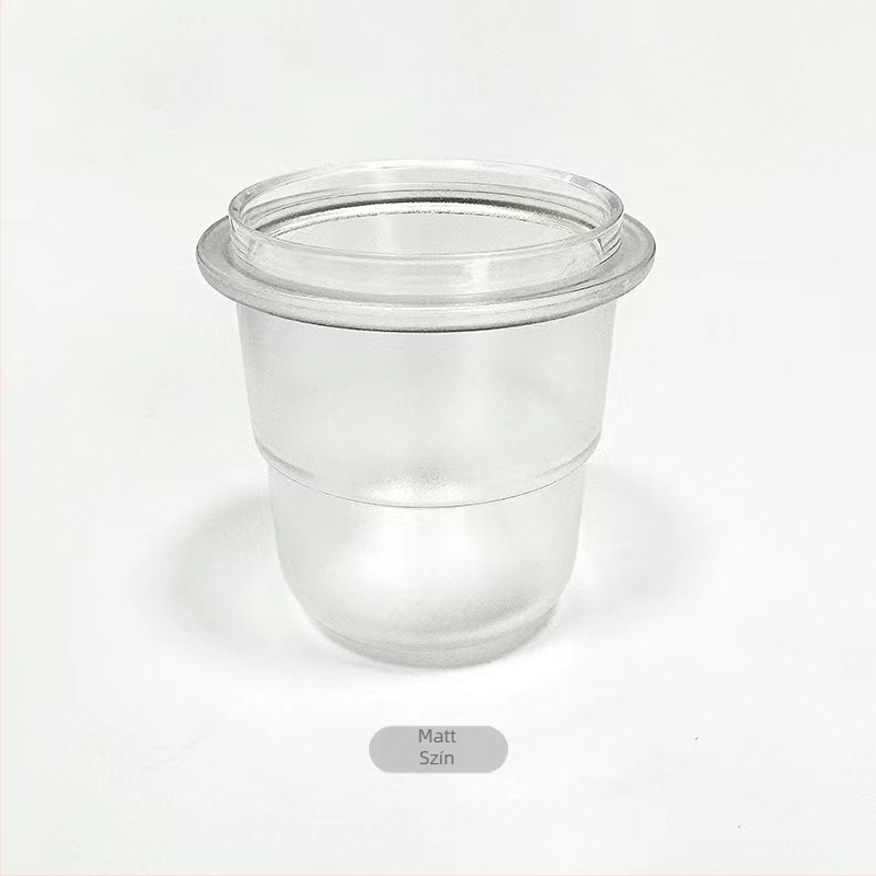 Olasz kávéfőző por csatlakozó vizuális porpohár műanyag por csatlakozó légyvédő por 58 mm-es kávébab mérőpohár