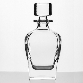 700 ml-es üveg borosüveg, gömb alakú whiskys üveg borosüveg, borosüveg, borospohárral kombinálható, testreszabható logóval ellátott borosüveg