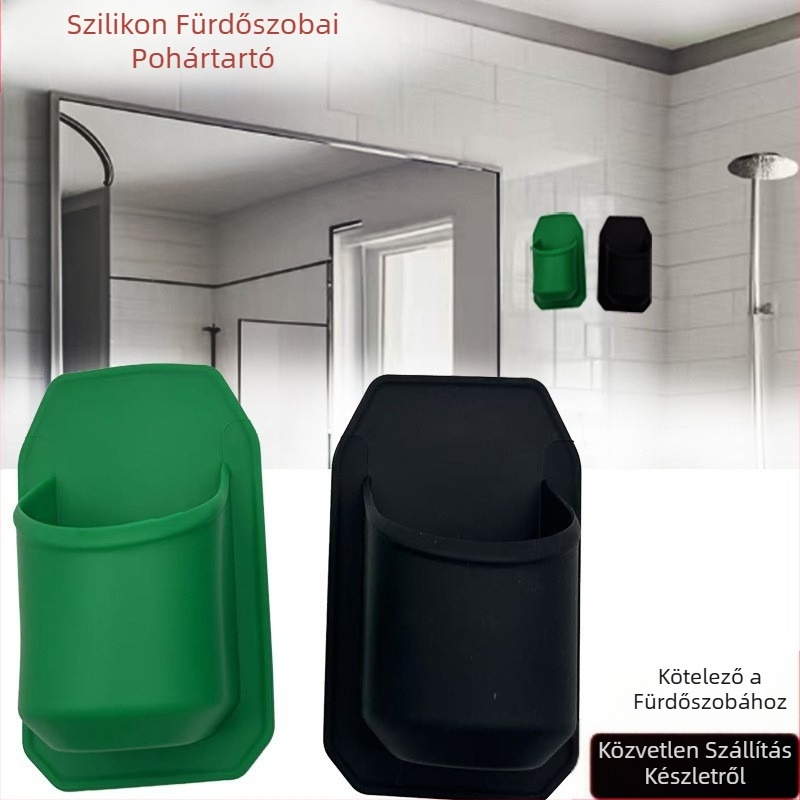 Határokon átnyúló új fürdőszobai zuhanysörtartó zökkenőmentes konzervtároló állvány italkóla matrica vízálló szilikon lyukasztó