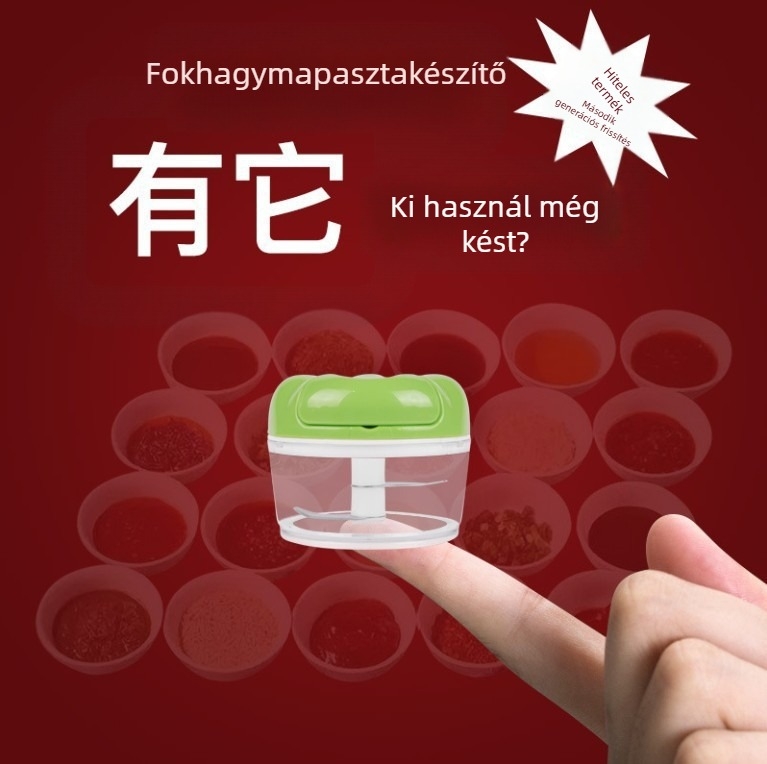 Mini fokhagymás pürésített kis kézi fokhagymakeverő fokhagymaprés konyhai háztartási fokhagymakeverő fokhagymakeverő fokhagymakihúzó