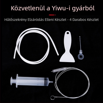 Hűtőszekrény kotró lefolyó kivezető kotró eltömődésgátló jegesedésgátló víztisztító kivezető eszköz Hűtőszekrény kotró