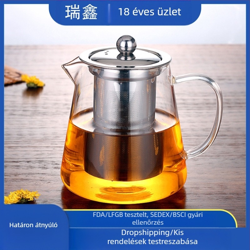 Elektromos kerámia főzőlap, teafőző, üveg vízforraló, egészségügyi vízforraló, tiszta üveg, magas boroszilikát tartalmú vízforraló, nagy kapacitású, hideg vizet is képes tárolni