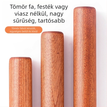 Tömörfa sodrófa, meghosszabbított gombócbőr, speciális sütőhenger, rúdnyomócsap, sodrófa, háztartási tészta