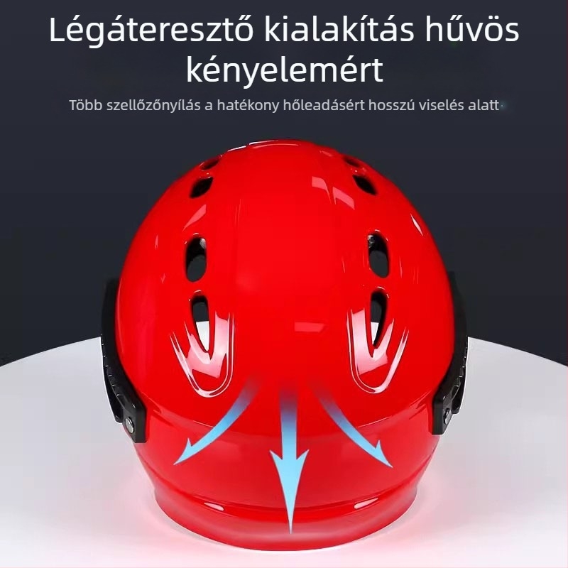 Sodródó tűz életmentő víz sisak víz vészhelyzet teljesen körülvett sisak ütközésgátló lélegző állítható sisak