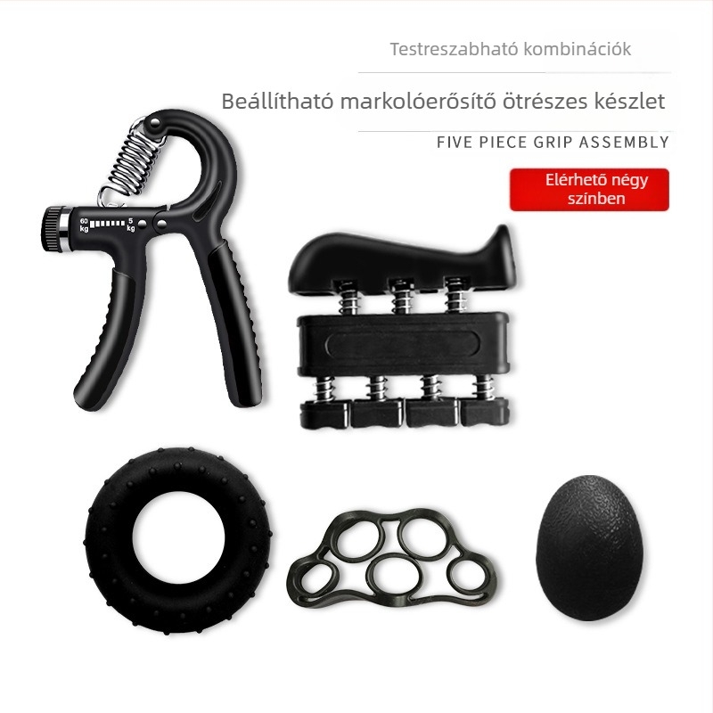 Grip ötrészes ujj edzőruha új öt ujjas szett szilikon grip gyűrű rehabilitációs edzőruha