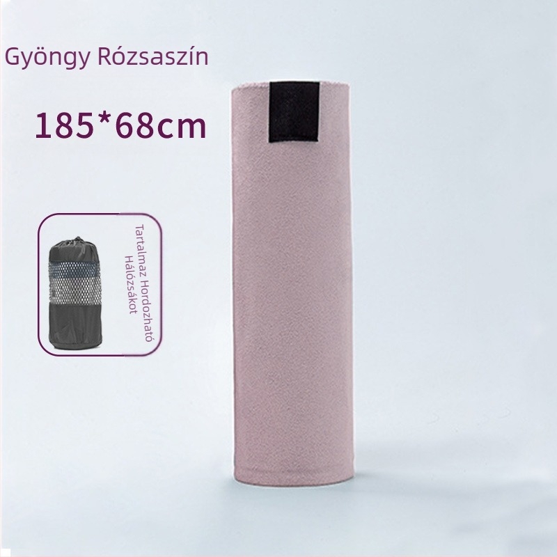 Hordozható jógaszőnyeg szövet könnyű, izzadságelnyelő, csúszásmentes beltéri jóga bolt törölköző fitnesz sport otthoni jóga törölköző