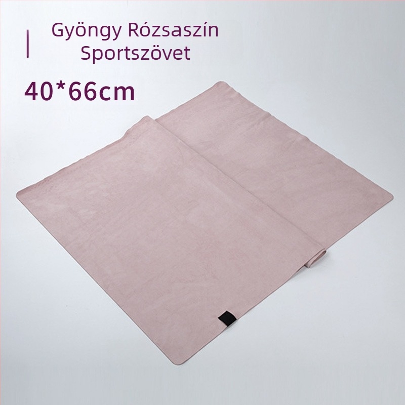 Hordozható jógaszőnyeg szövet könnyű, izzadságelnyelő, csúszásmentes beltéri jóga bolt törölköző fitnesz sport otthoni jóga törölköző