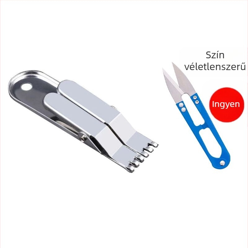 gilisztaklipsz piros giliszta horog eszköz élő kukac gyors csali eszköz kis kiegészítők horgászfelszerelés hagyományos horgászat horgászfelszerelések