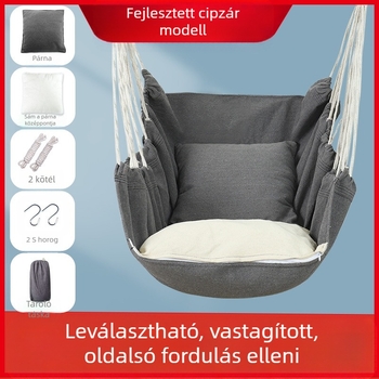 Függőszék főiskolai kollégiumi függőágyhoz hintaszék gyerek bölcső diákkollégium lusta személynek keresztbe tett lábú művészi szék