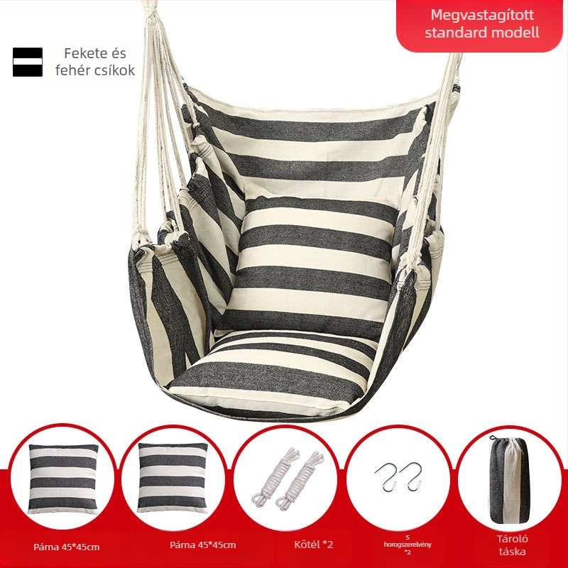 Függőszék főiskolai kollégiumi függőágyhoz hintaszék gyerek bölcső diákkollégium lusta személynek keresztbe tett lábú művészi szék