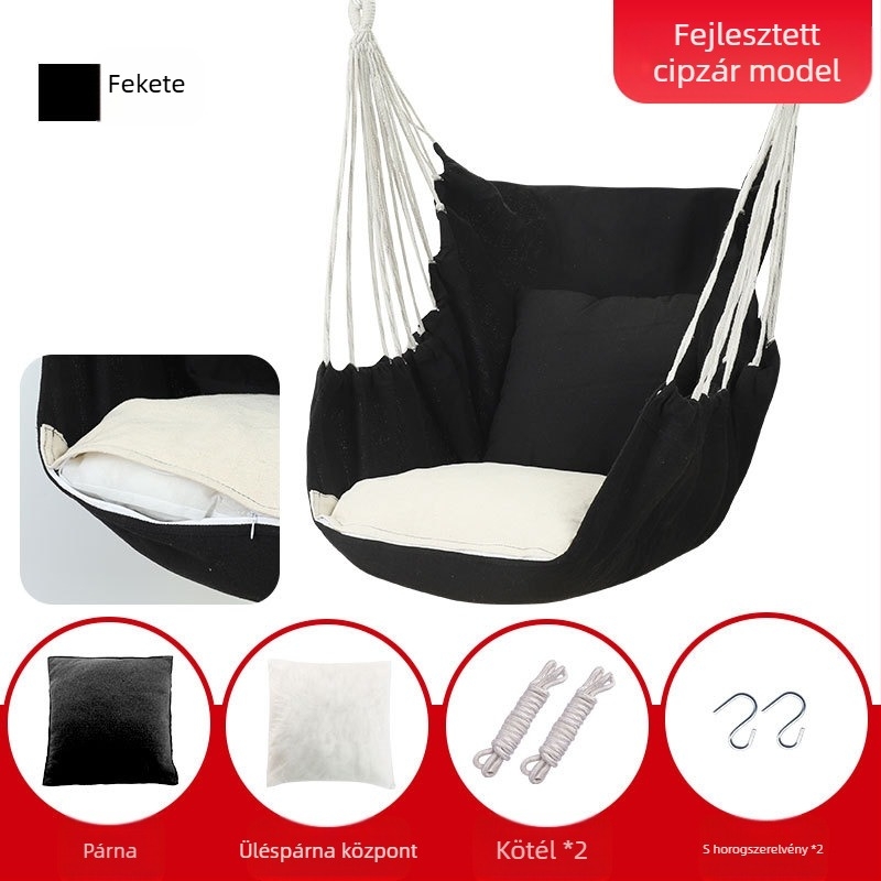 Függőszék főiskolai kollégiumi függőágyhoz hintaszék gyerek bölcső diákkollégium lusta személynek keresztbe tett lábú művészi szék