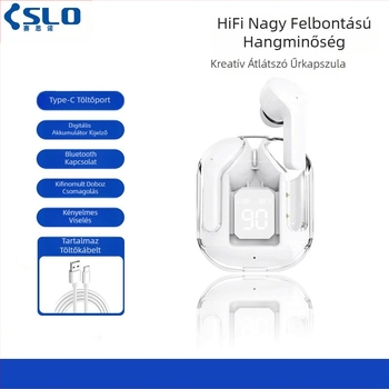 Saino vezeték nélküli Bluetooth headset, amely alkalmas 16Promax Apple 15Pro Huawei Oppo Xiaomi Type-C töltésre