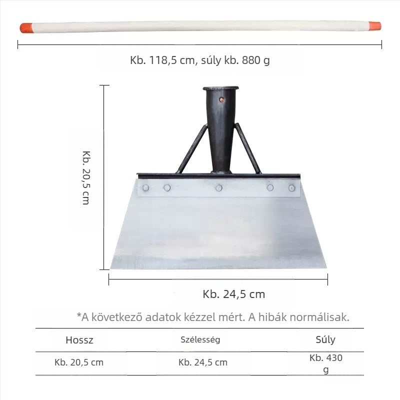 Háztartási mezőgazdasági kaparás csirke sertés szarvasmarha juh szar lapát állati trágya tisztító lapát kültéri épület takarítás lapát tenyésztés hóeltakarítás