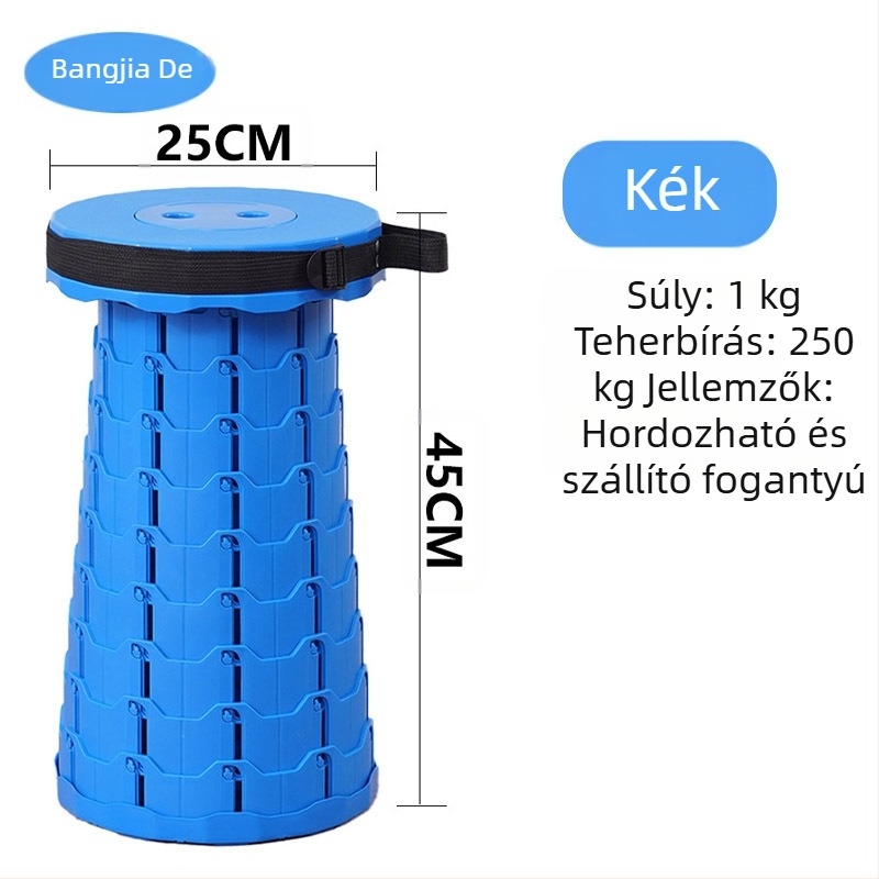 Kültéri behúzható szék, összecsukható szék, hordozható, sorban álláshoz, utazáshoz, állítható otthoni, behúzható szék, éjszakai piaci liftes szék