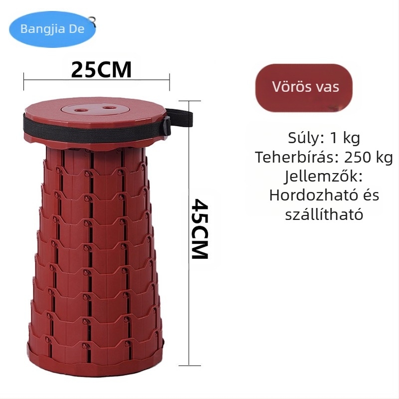 Kültéri behúzható szék, összecsukható szék, hordozható, sorban álláshoz, utazáshoz, állítható otthoni, behúzható szék, éjszakai piaci liftes szék