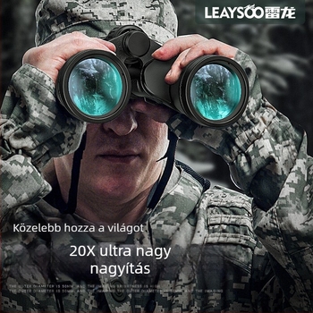 Lei hosszú pengéjű 20x50 távcső nagy teljesítményű HD éjjellátó gyenge fényviszonyok mellett, professzionális katonai kültéri rendezvényekhez