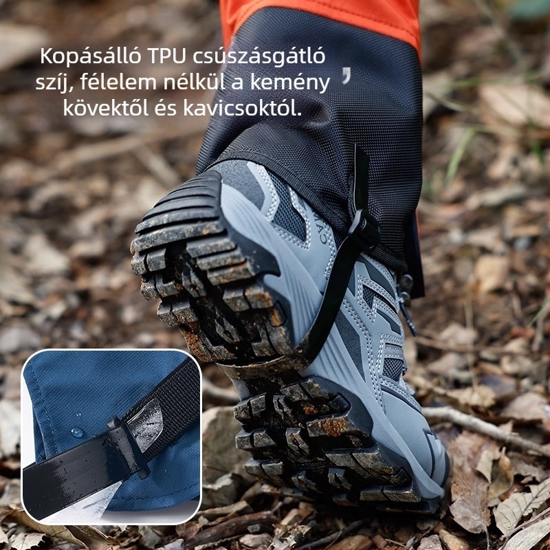 Tuban hótakaró kültéri túrázási cipővédő, hegymászáshoz, vízálló, esőálló lábvédő fiúknak és lányoknak sivatagi homok elleni védelemhez