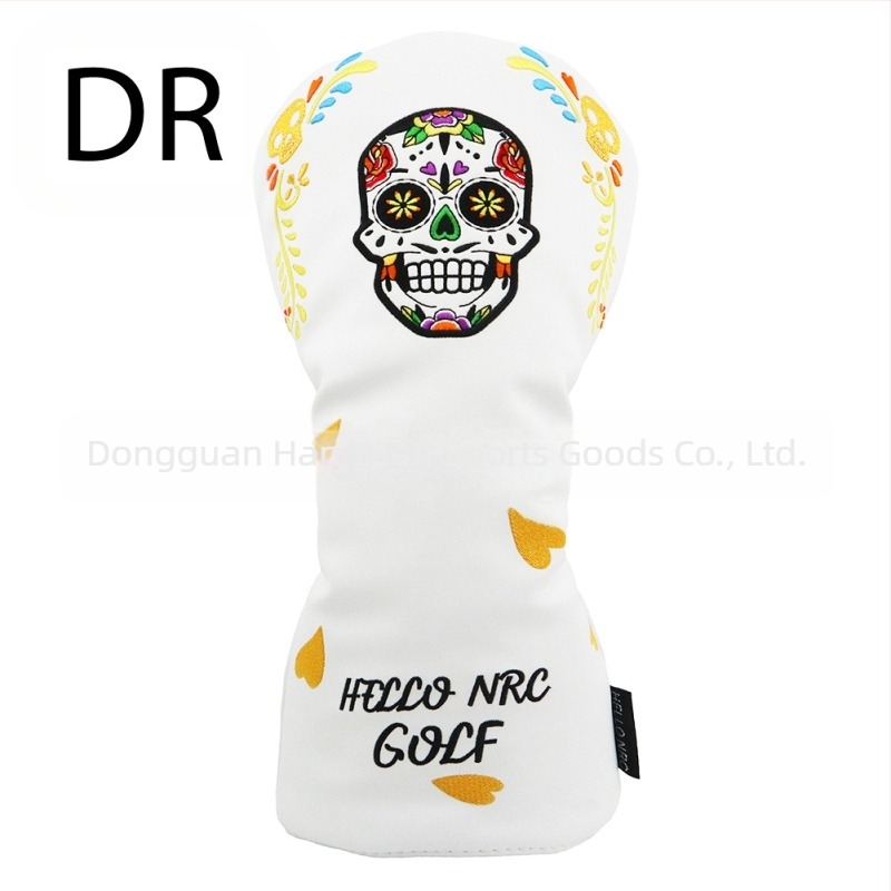 Új gyártók nagykereskedelmi határokon átnyúló e-kereskedelem golfütő-takaró rúdtakaró fa rúdöltöny koponya tolórúd-takaró