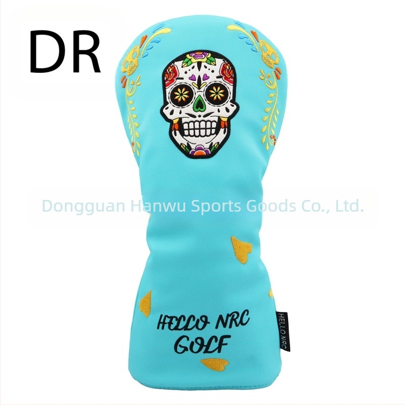 Új gyártók nagykereskedelmi határokon átnyúló e-kereskedelem golfütő-takaró rúdtakaró fa rúdöltöny koponya tolórúd-takaró