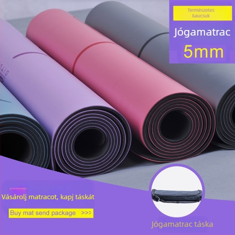 Eredeti 60/80/90 cm-es meghosszabbított és szélesített csúszásmentes nbr fitnesz jógaszőnyeg, vastagított 1,5 cm-rel tánc nagykereskedelmi gyártók számára