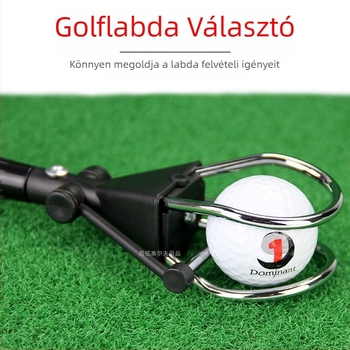Golflabda-szedő labdaszedő ötrészes behúzható labdaszedő alumíniumötvözet tengely golfpálya kellékek kiegészítők 3 szín