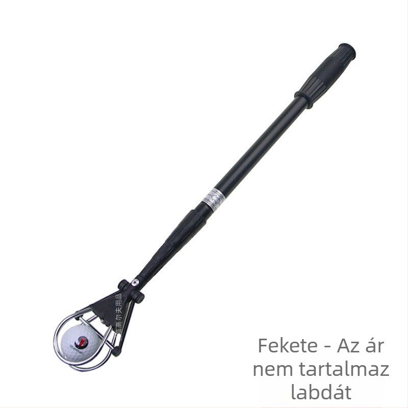 Golflabda-szedő labdaszedő ötrészes behúzható labdaszedő alumíniumötvözet tengely golfpálya kellékek kiegészítők 3 szín