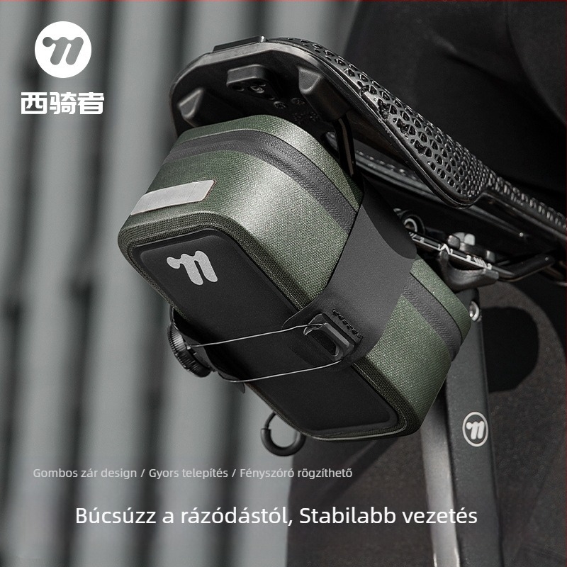 West Rider kerékpár önzáró hátsó táska hegyi országúti kerékpár nyeregtáska vízálló táska párna hordozható szerszámtároló táska