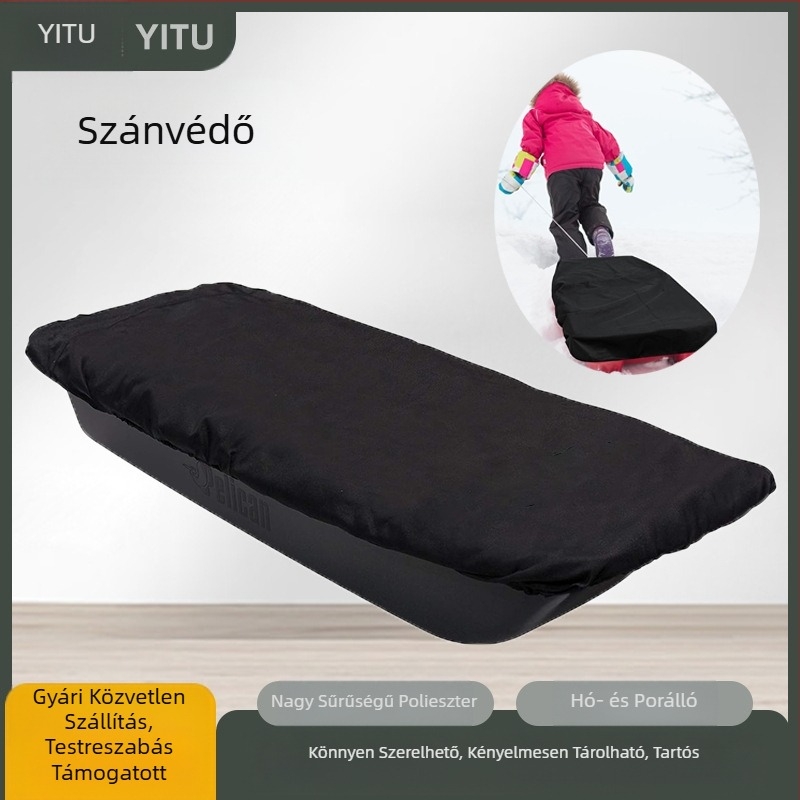 Határokon átnyúló új termék szánkó hótakaró kültéri jéghorgász szánkó takaró szánkó autó védőtakaró szánkó jéghorgász szánkó takaró