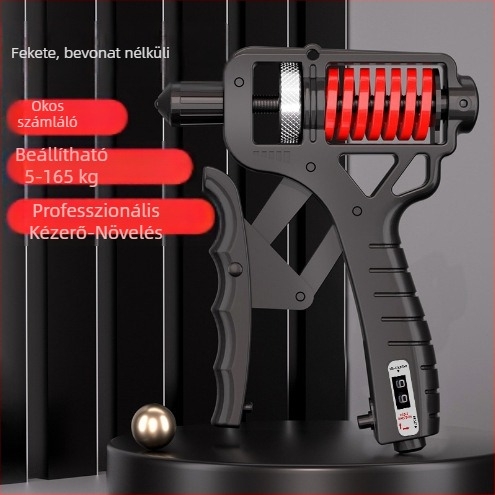 Professzionális, nagy súlyú, állítható markolat, professzionális ujj-kar izomedző, számoló markolat