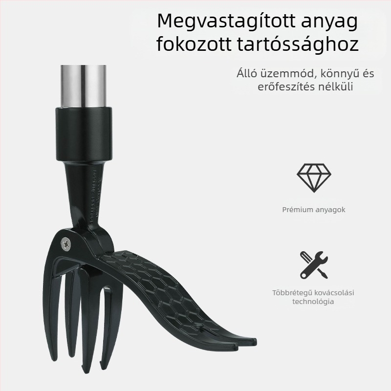 Amazon új szalmalehúzó talpas lépcsőmentes hajlítható gyomhorog otthoni kertészkedéshez gyom- és gyökereztető lapát függőleges gyomlehúzó