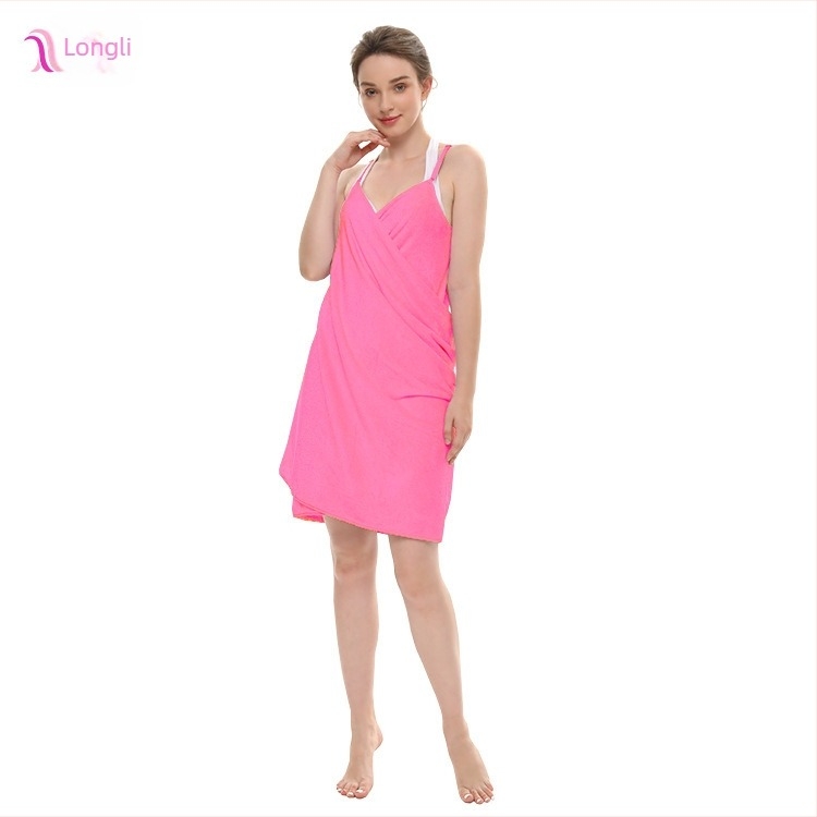 Bainard törölköző szépségszalon fürdőlepedő parittya fürdőszoknya korall polár öltöny fürdő gyorsan száradó vastagító növelése nagykereskedelem