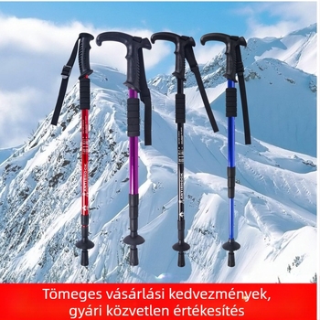 Népszerű kültéri túrabotok, behúzható túrabotok, alumíniumötvözetből készült sétabotok, sétabotok, sétapálcák