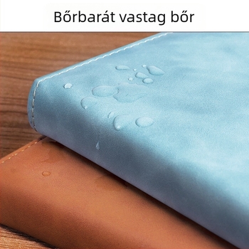 Vastag bőr jegyzettömb csattal, üzletembereknek, egyszerű főiskolai hallgatóknak, 5 megbeszélésnapló művészet