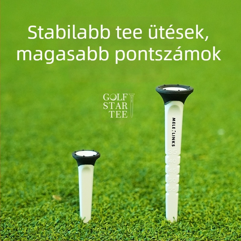Golf köröm Merit csillag tee hosszú és rövid kombinációs skála állítható a stabilitás javítása érdekében műanyag tee