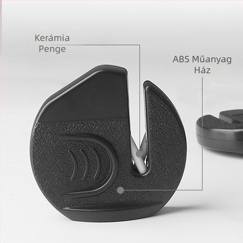 Mini élezőeszköz, kicsi, gyorsan hordozható, új, kültéri fenőkő, kerámia élezőeszköz kulcstartóval