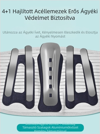 Rodafei melegen sajtolt D09 öves deréktámasz ágyéki porckoronghúzódás ágyéki kiemelkedő ágyéki fájdalomtámasz kiszélesített légáteresztő támasz