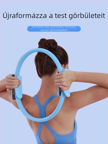 Pilates gyűrű jóga gyűrű formáló műtárgy kezdőknek medencefenék izom edző ellenállás gyűrű lábnyújtás láb szépség