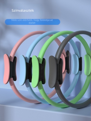 Pilates gyűrű jóga gyűrű formáló műtárgy kezdőknek medencefenék izom edző ellenállás gyűrű lábnyújtás láb szépség