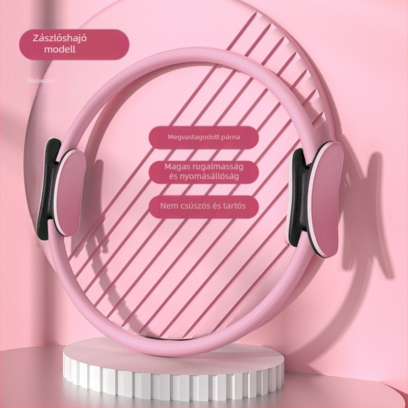 Pilates gyűrű jóga gyűrű formáló műtárgy kezdőknek medencefenék izom edző ellenállás gyűrű lábnyújtás láb szépség