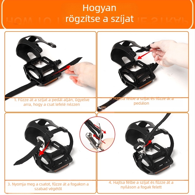 Hegyi kerékpár pedálok alumínium ötvözetből kutyaszájjal, halott sebességű nejlon pedálok, lapos pedálok, kerékpár kiegészítők