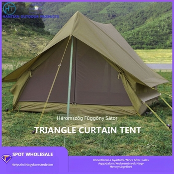 Hegyi túrázó kültéri kabin sátor tereptábor esőálló gyorsan nyitható kempingpark piknik lombkorona