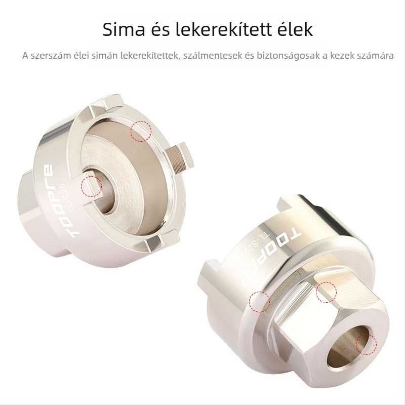 TOOPRE kerékpár egysebességes lendkerék eltávolító szerszám 16T 17T 18T BMX repülő kerékpár rögzítőhüvely