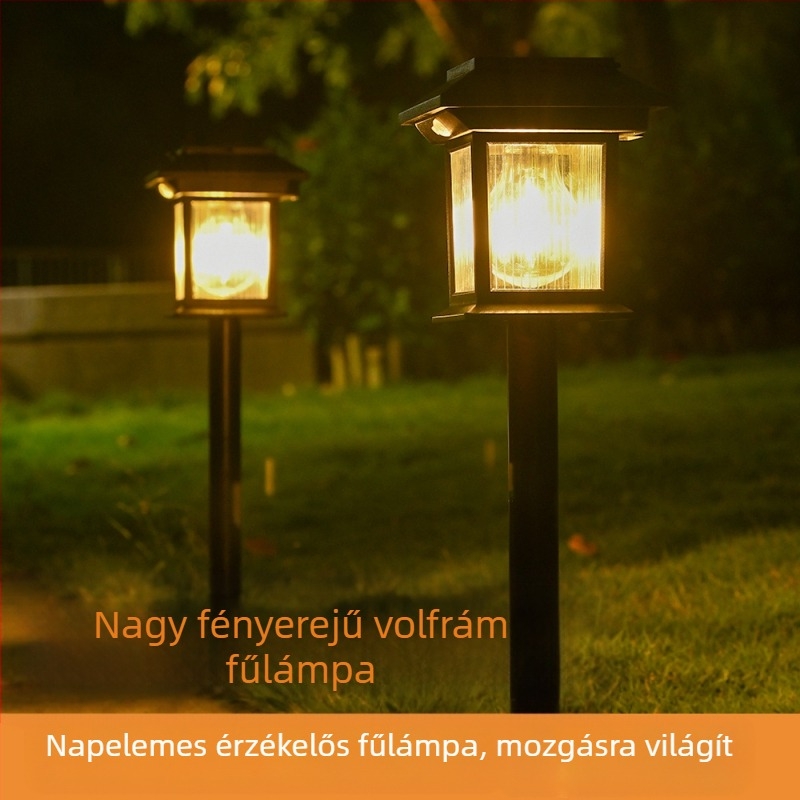 Napelemes otthoni nap kültéri kerti lámpa fali lámpa újratölthető kerti dugaszolható újratölthető lámpa virág indukciós LED fény kert