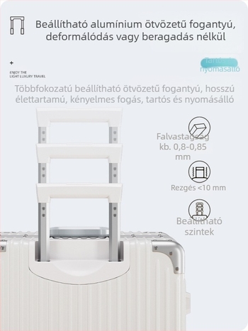 20 hüvelykes alumínium vázas kocsi tok univerzális kerekes bőrönd női bőrönd retro 24 hüvelykes diák jelszó doboz nagykereskedelmi poggyász